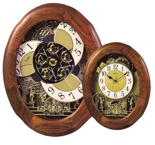 Rhythm Musical Clocks - Musical Clocks Part 1
